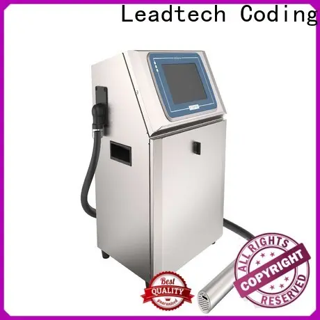 Leadtech Coding High-quality batch coding machine for pet bottles factory for beverage industry printing 1