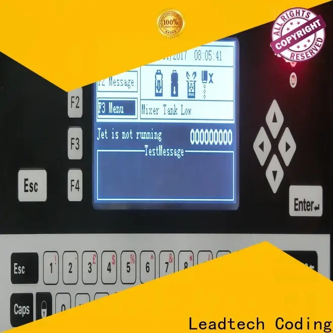 Leadtech Coding High-quality batch coding manual machine factory for auto parts printing 1