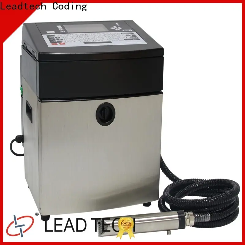Leadtech Coding bottle batch coding machine Supply for tobacco industry printing 1