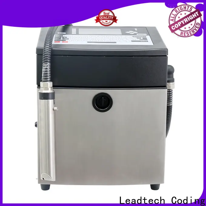 Leadtech Coding intelligent inkjet printer factory for food industry printing 1