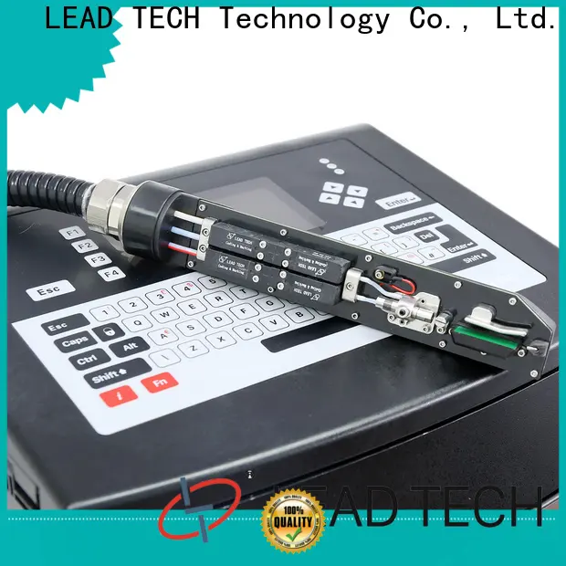 Leadtech Coding inkjet date coder machine custom for daily chemical industry printing 1