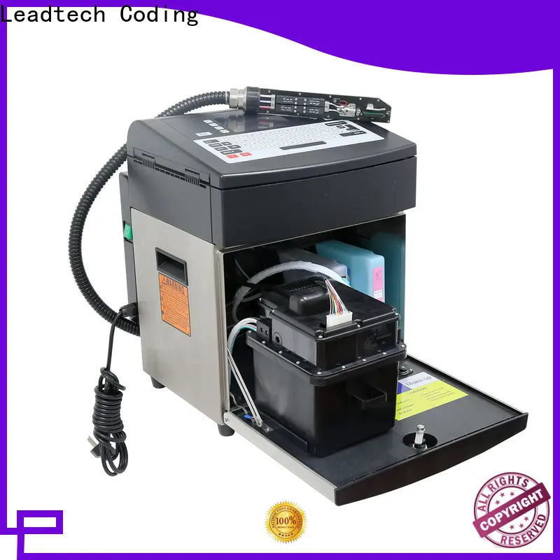 Leadtech Coding expiry date stamp machine company for building materials printing 1