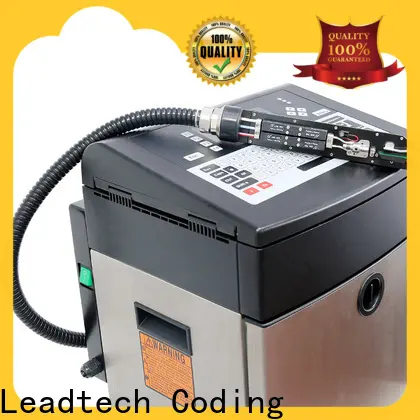 Leadtech Coding date printing machine factory for drugs industry printing 1