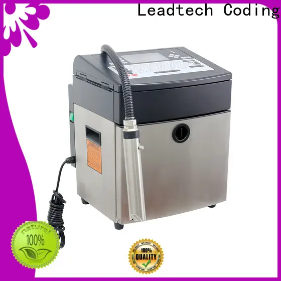 Leadtech Coding commercial batch coding machine for pouch packing machine factory for auto parts printing 1