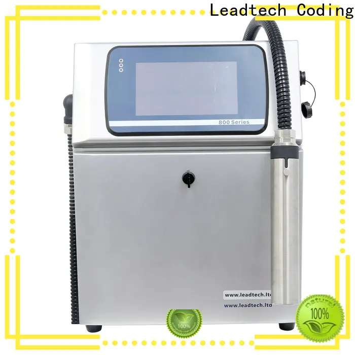 Leadtech Coding hand operated batch coding machine custom for building materials printing 1