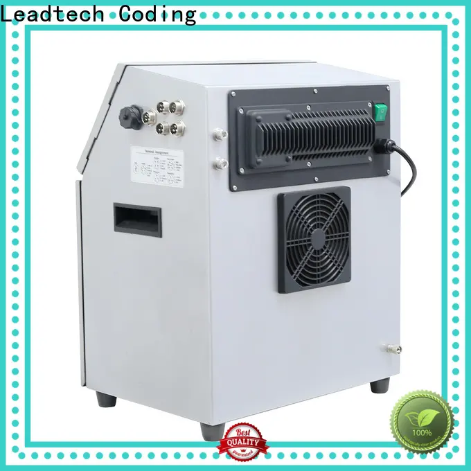 Leadtech Coding dust-proof automatic round bottle labeling machine labeler with code printer company for pipe printing 1