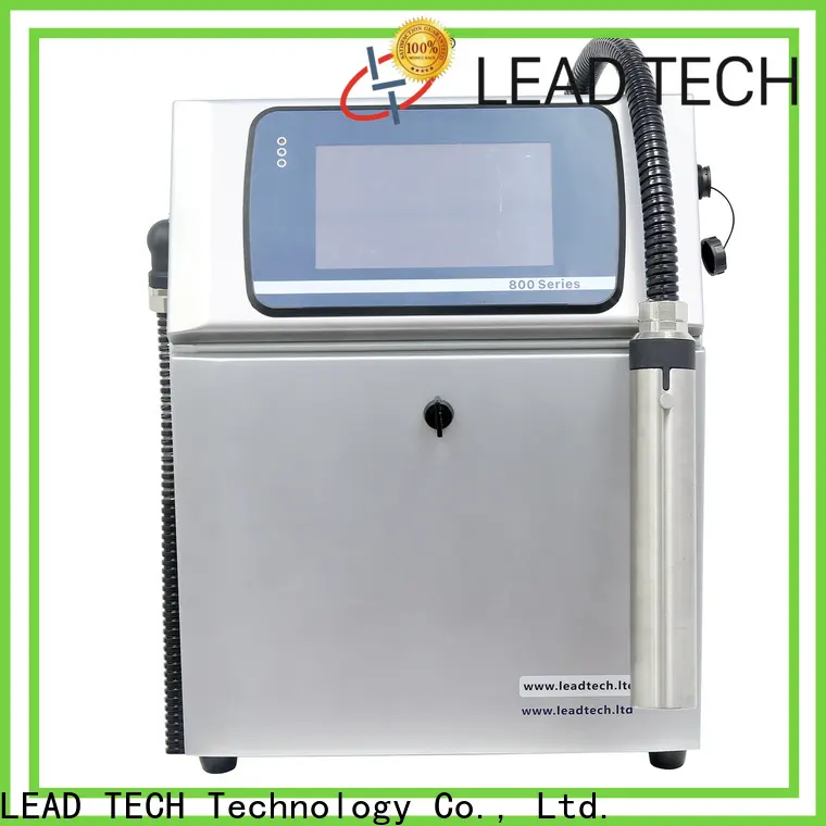 Leadtech Coding manual batch coder factory for beverage industry printing 1