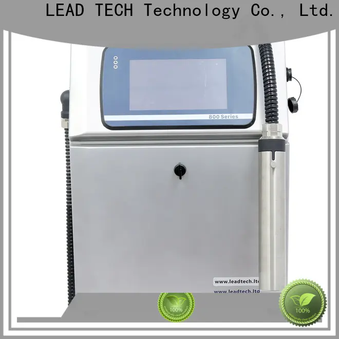Leadtech Coding commercial date coding machine price Supply for auto parts printing 1