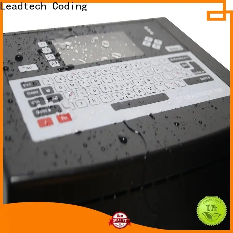 Leadtech Coding Best batch coding machine for pet bottles company for pipe printing 1