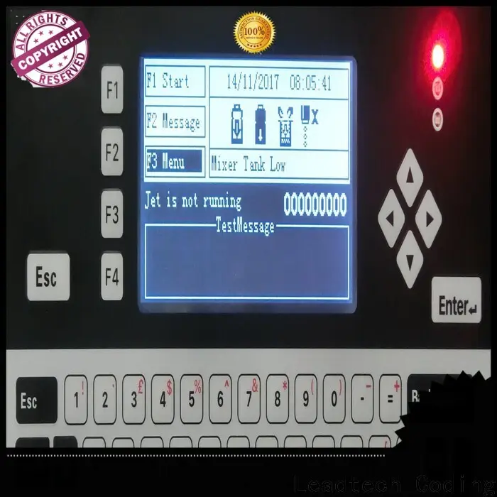 Leadtech Coding automatic batch code printing machine Supply for beverage industry printing 1