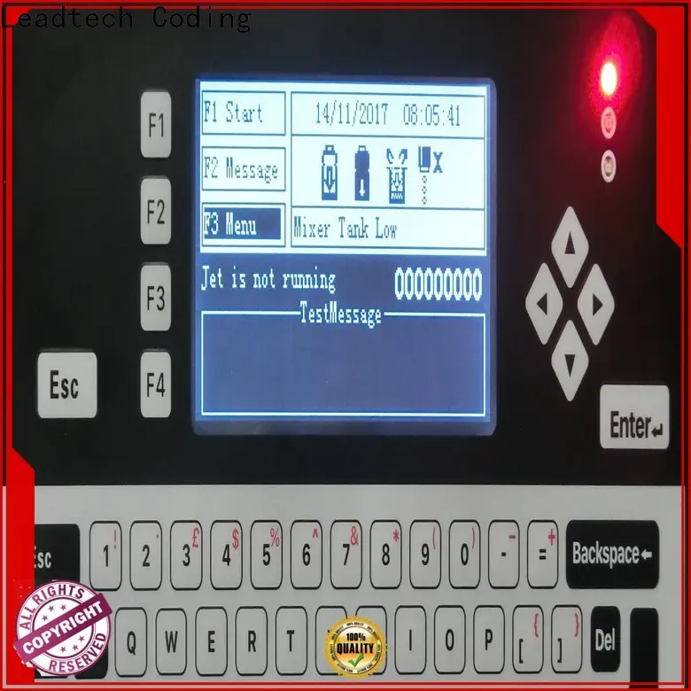 Leadtech Coding hand batch coding machine Suppliers for beverage industry printing 1