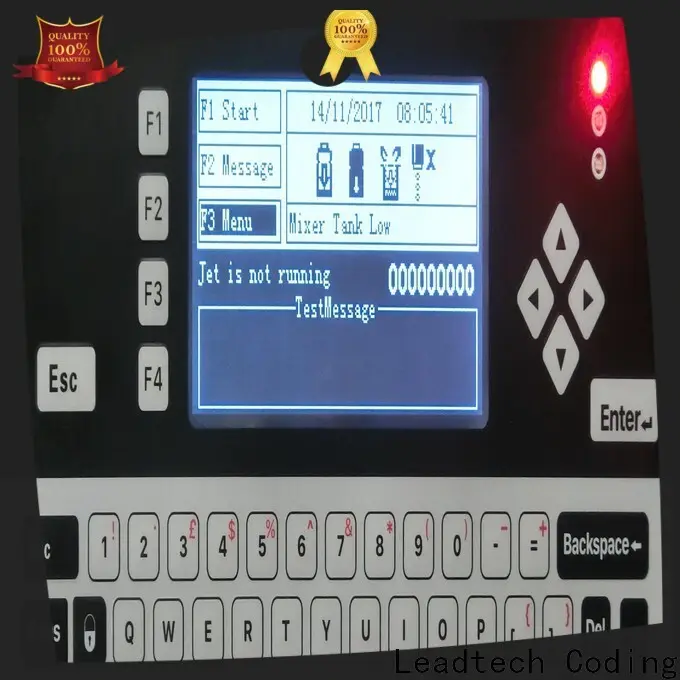 Leadtech Coding High-quality hand operated batch coding machine Supply for building materials printing 1
