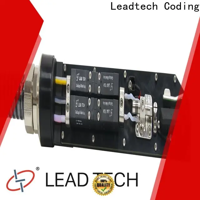 Leadtech Coding automatic round bottle labeling machine labeler with code printer Suppliers for building materials printing 1