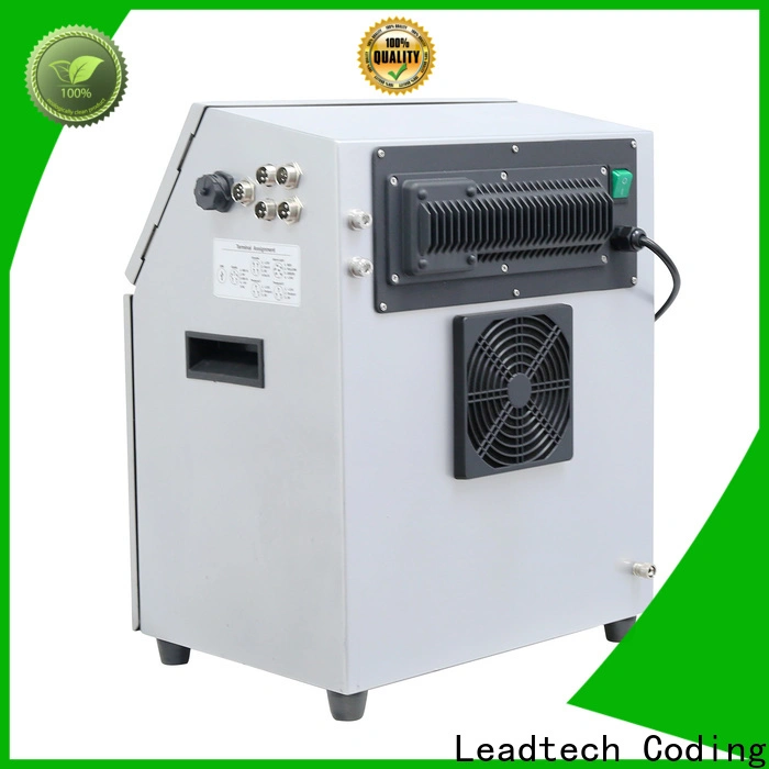 Leadtech Coding bulk bottle date printing machine Supply for pipe printing 1