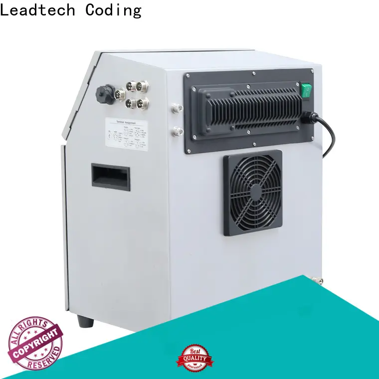 Leadtech Coding commercial label batch coding machine custom for household paper printing 1