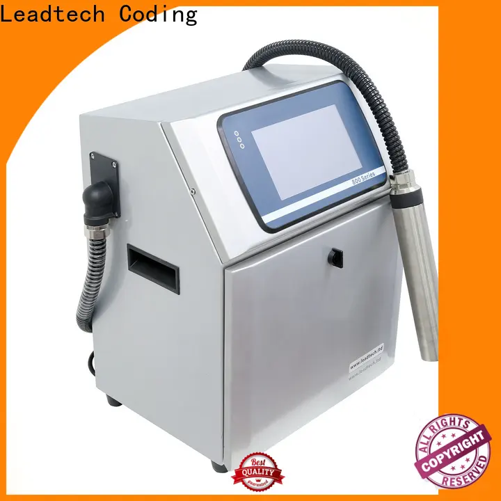 Leadtech Coding date code machine manufacturers for building materials printing 1