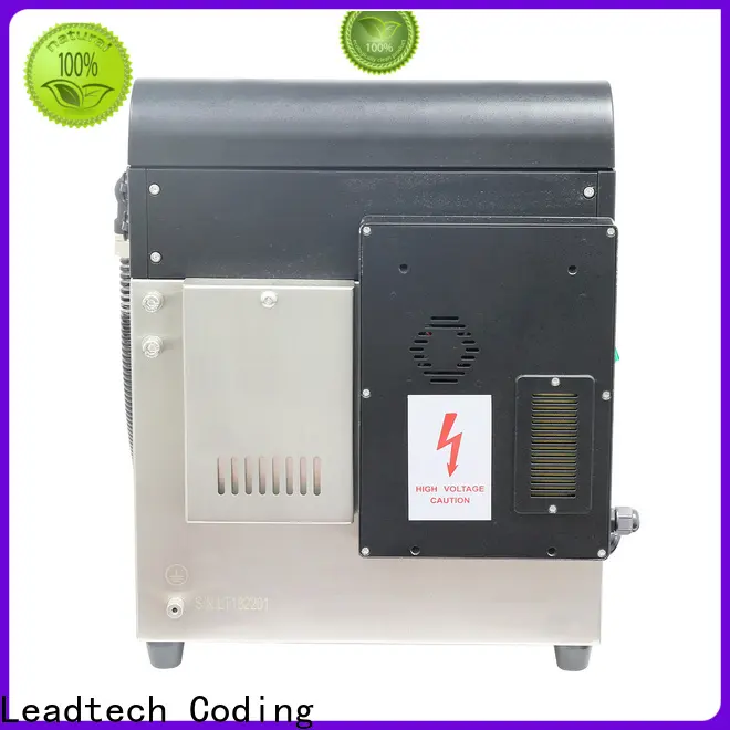 Leadtech Coding batch coder mini printer company for tobacco industry printing 1