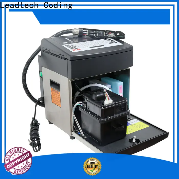 Leadtech Coding Best laser date code printer manufacturers for tobacco industry printing 1