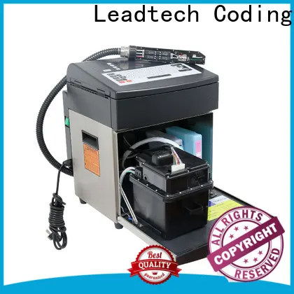 Leadtech Coding bulk expiry date printer machine company for building materials printing 1