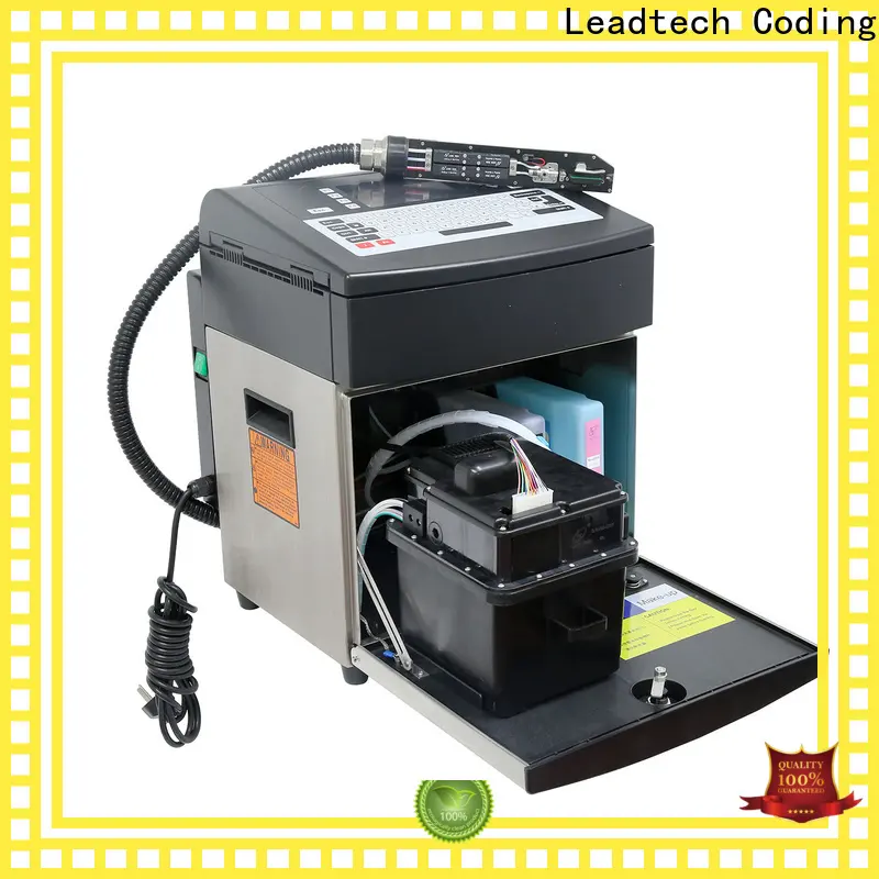 Leadtech Coding bulk inkjet printer for batch coding factory for pipe printing 1