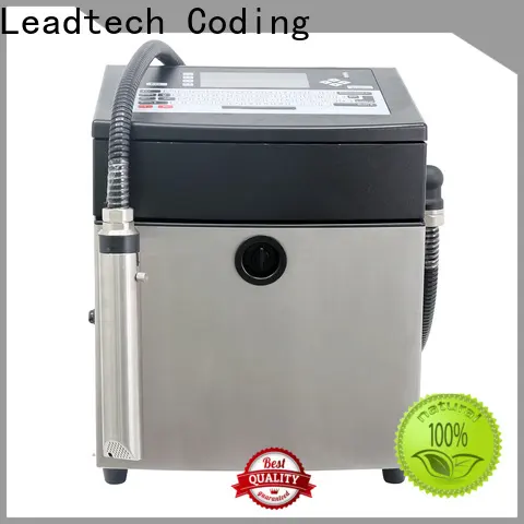 Leadtech Coding innovative bottle expiry date printing machine manufacturers for beverage industry printing 1