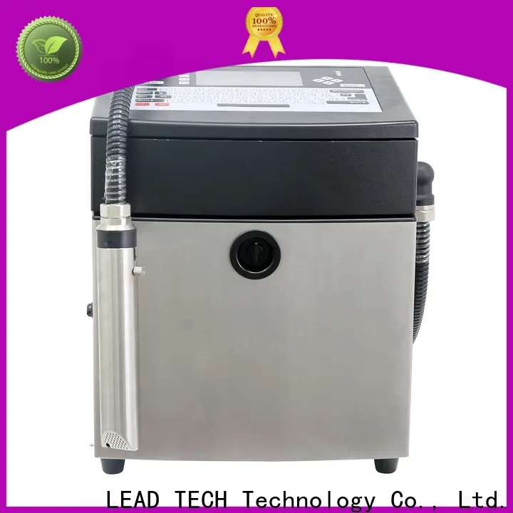 Leadtech Coding Best date coding machine for pouch custom for daily chemical industry printing 1