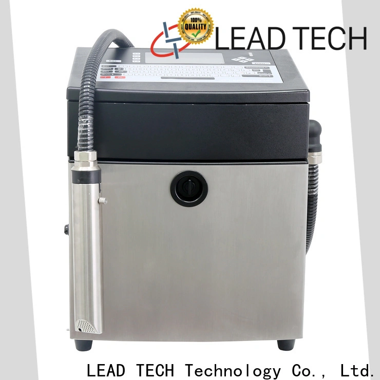 Leadtech Coding bulk pet bottle date printing machine manufacturers for drugs industry printing 1