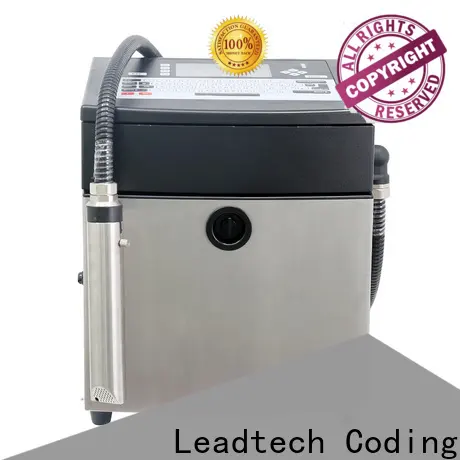 Leadtech Coding date printing machine on plastic bag price custom for beverage industry printing 1