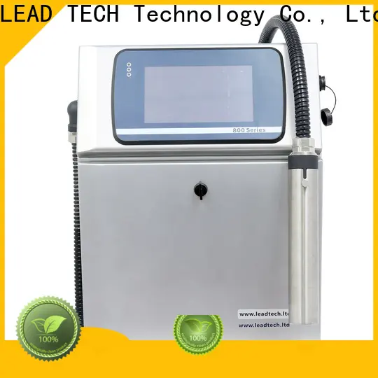Машина для печати даты и кодирования Leadtech на пластиковых пакетах, ценовая компания для печати в фармацевтической промышленности 1