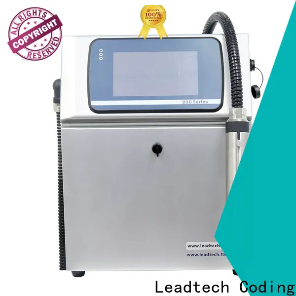 Leadtech Coding date and batch no printing machine company for pipe printing 1