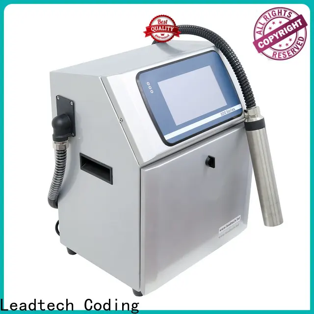 Leadtech Coding semi automatic batch coding machine price company for pipe printing 1