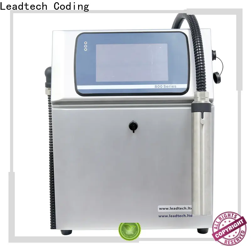 Leadtech Coding high-quality batch coding machine price Supply for beverage industry printing 1