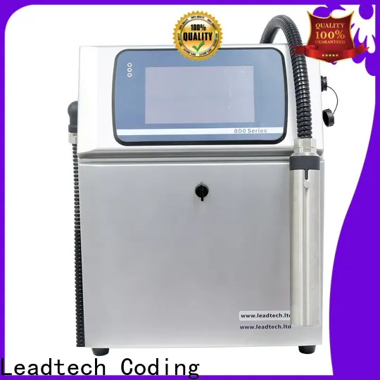 Leadtech Coding Top date printing machine price company for auto parts printing 1