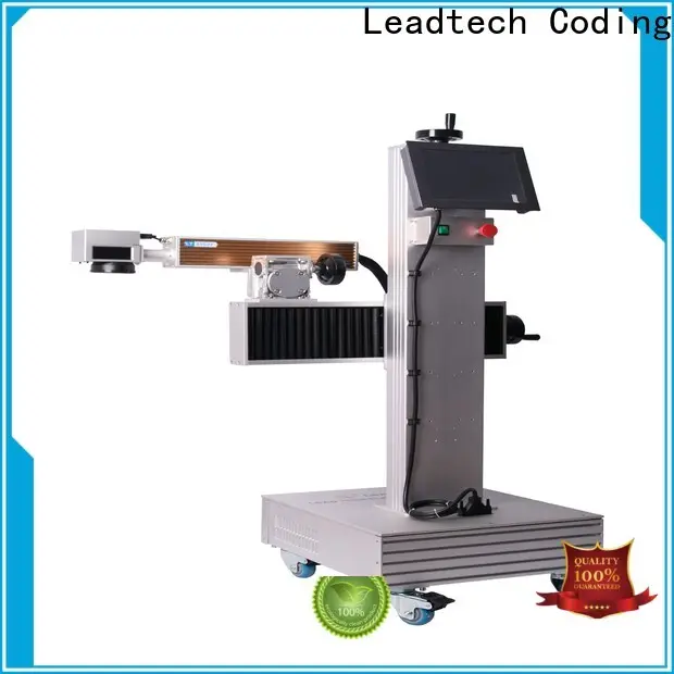 Leadtech Coding hand batch coding machine custom for pipe printing 1