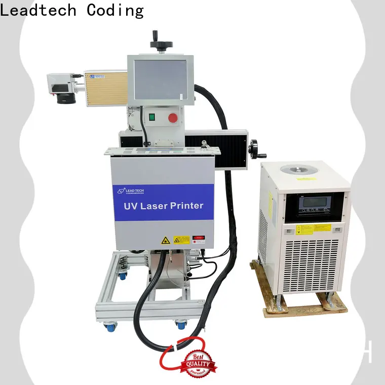 Leadtech Coding batch coding machine for water bottles company for tobacco industry printing 1