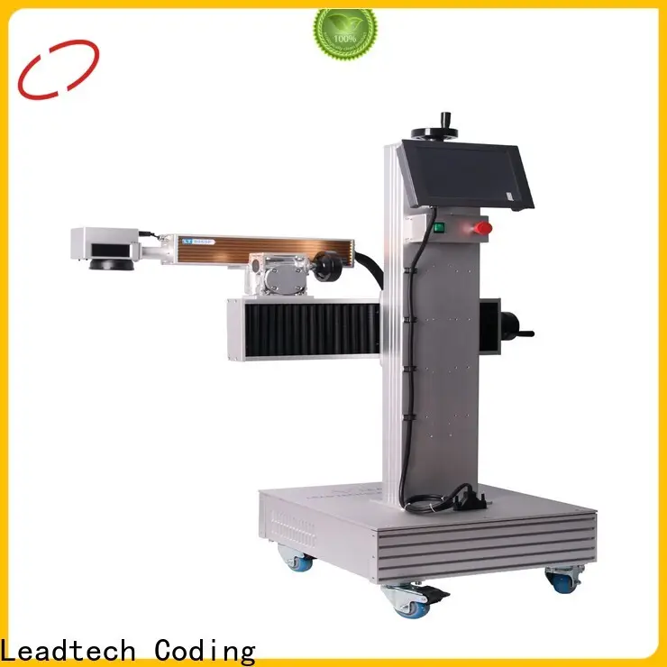 Leadtech Coding Top laser date printing machine Supply for auto parts printing 1