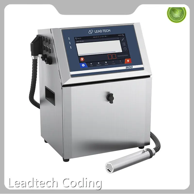 Custom Industrial Inkjet Barcode Printers Leadtech Coding Company 1