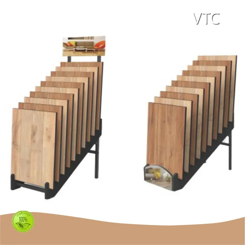Wooden Tile Display Stand - - Vline 1