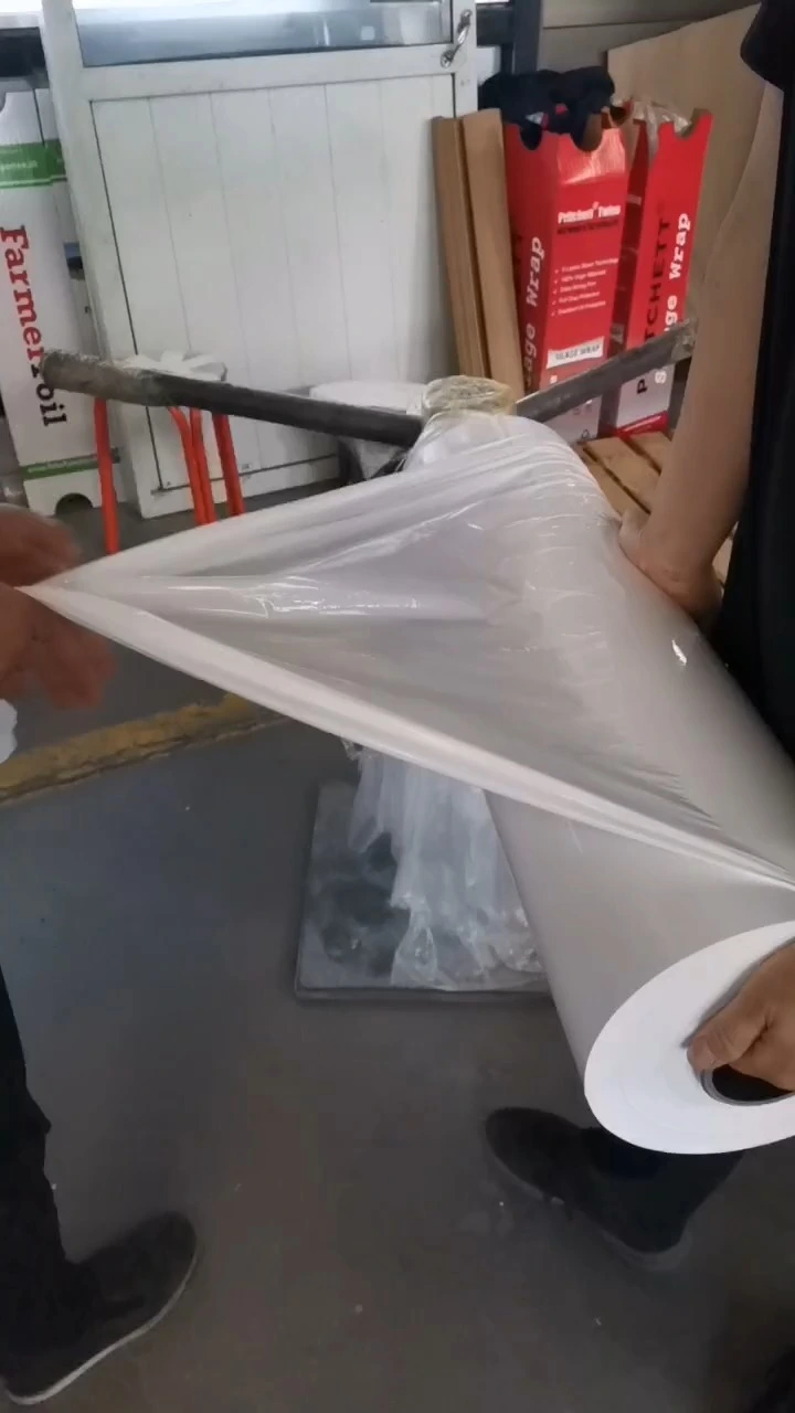 Ballenwickelfolie zum umweltfreundlichen Verpacken von Abfall und Schutt 1