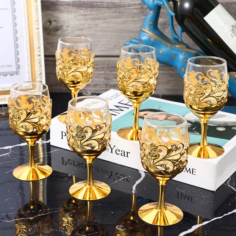 Metal glass goblet capacity 1-100ml ZZ1266 1