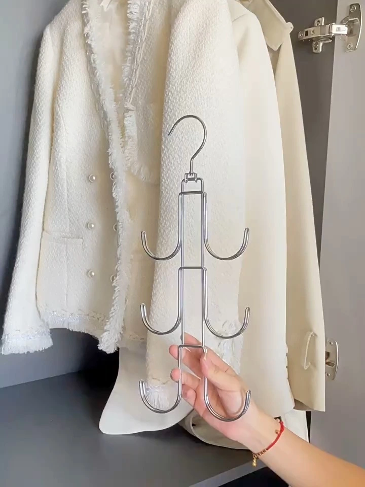 360° rotating hanger hook metal for clothing storage -XHD 1