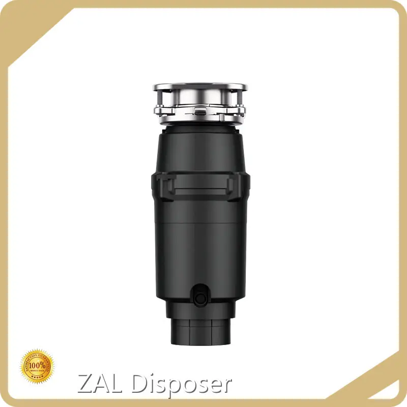 ZAL Disposer Best 1/3 Hp Continuous Feed Garbage Disposal with Power Cord 1