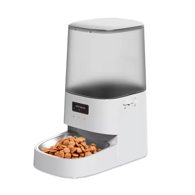 【PTM-201Wifi】 alimentador automático de mascotas de 5L, autoalimentador inteligente para perros y gatos, dispensador inteligente de alimentos para mascotas, aplicación remota Wifi 1