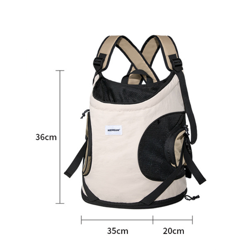 groothandel witte draagtas voor huisdieren met voorgreep OEM lichtgewicht ontwerp draagtas voor huisdieren tas voor kat voor hond 1