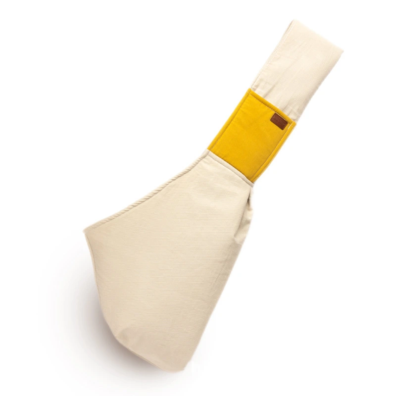 wholesale Beige Adjustable shoulder strap Pet out  bag oem  Travel bag portable bag for pets cats dogs 1