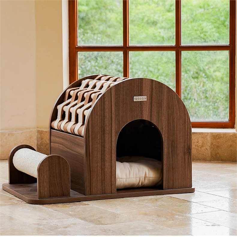 【Z1A00151】Modern style cat kennel cat house fully enclosed dog kennel four seasons universal breathable pet kennel 1