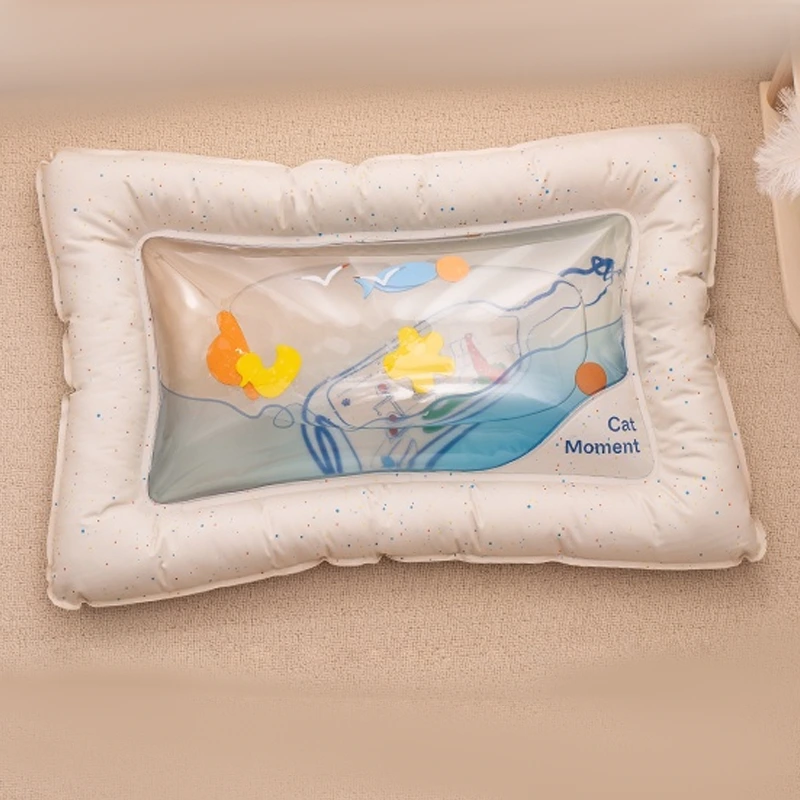 wholesale Summer Pet Cooler Cat Ice Pad Cat Pad Four Seasons Water Pad Water Injection Hot and Cold Adjustable Sleeping Pad pet bed 1