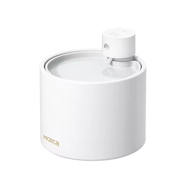 wholesale 2L Pet Automatic Water Dispenser Constant Temperature Flow Water Unplugged Wireless Ceramic Cat Dog Water Fountain 1