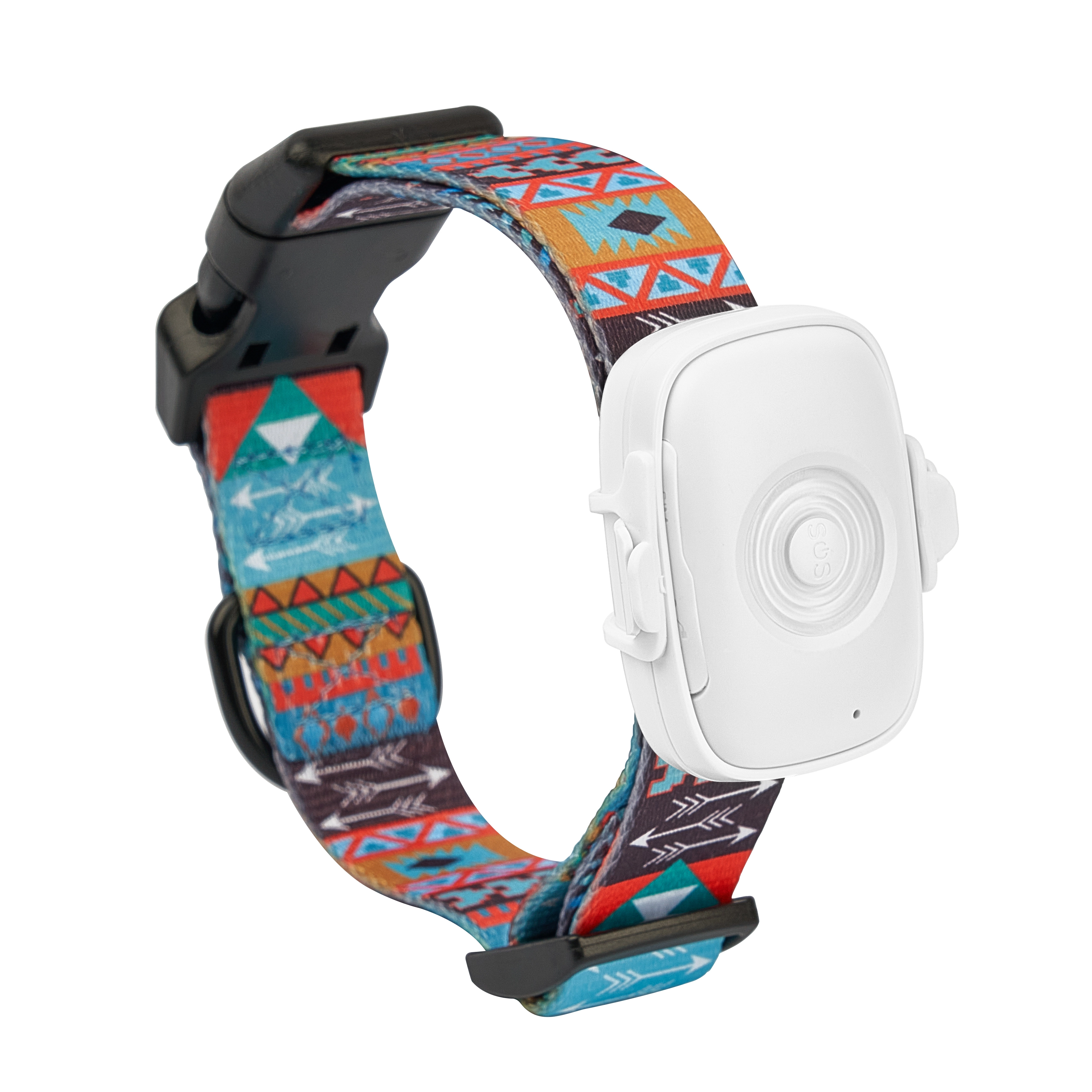 Venta al por mayor 4G gps localizador de mascotas collar antipérdida para mascotas collar y correas inteligentes para mascotas blanco 1