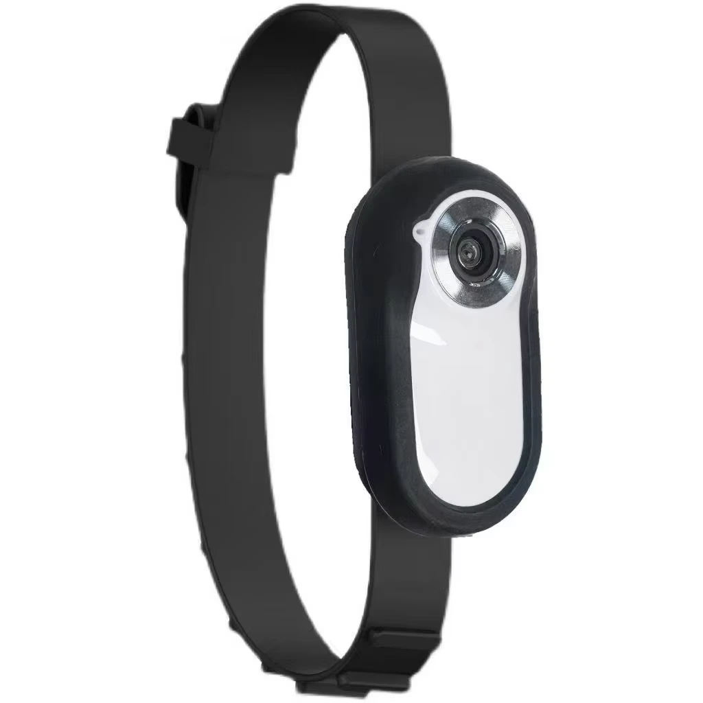 Accesorios personalizados para perros Mini Body Cam Cámara inalámbrica para interiores y exteriores con cuello para gatos, color negro 1